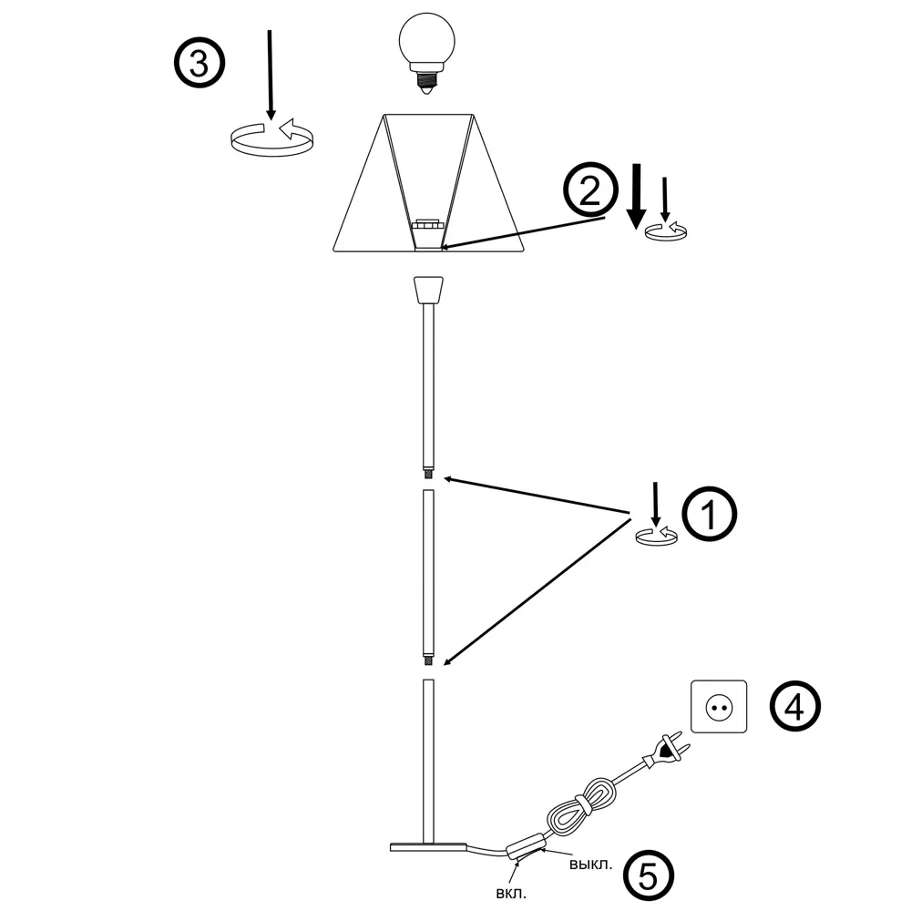 Торшер КЛЮЧНИК Мотив — элегантное освещение для современного интерьера 82810202 STLM-0036433 - Вид №7