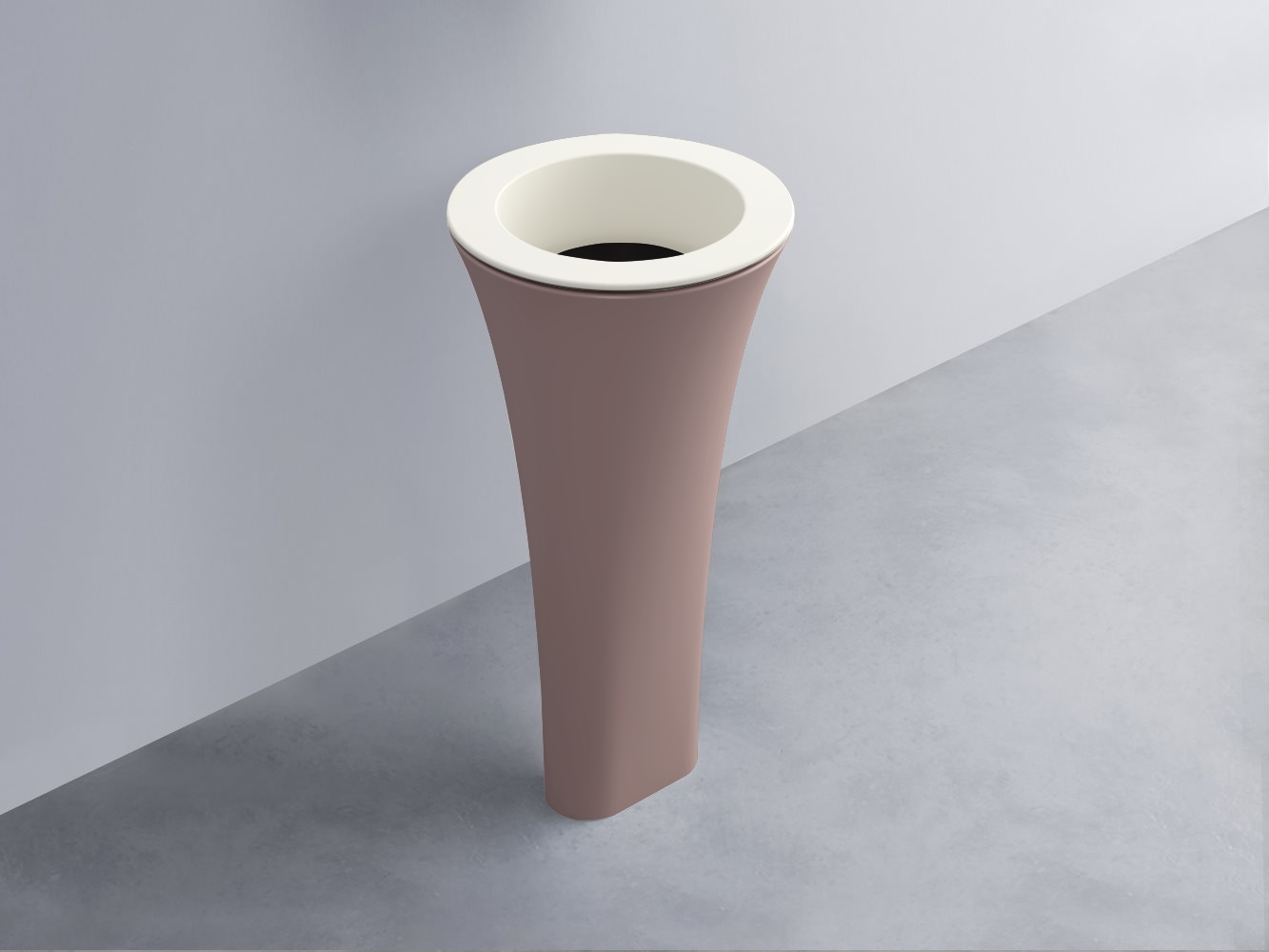 AMLA45-TL+AMPILT-LV+AMCOLT-CP Раковина Amedeo Tondo отдельностоящая cielo Enjoy + Amedeo Ceramica Cielo