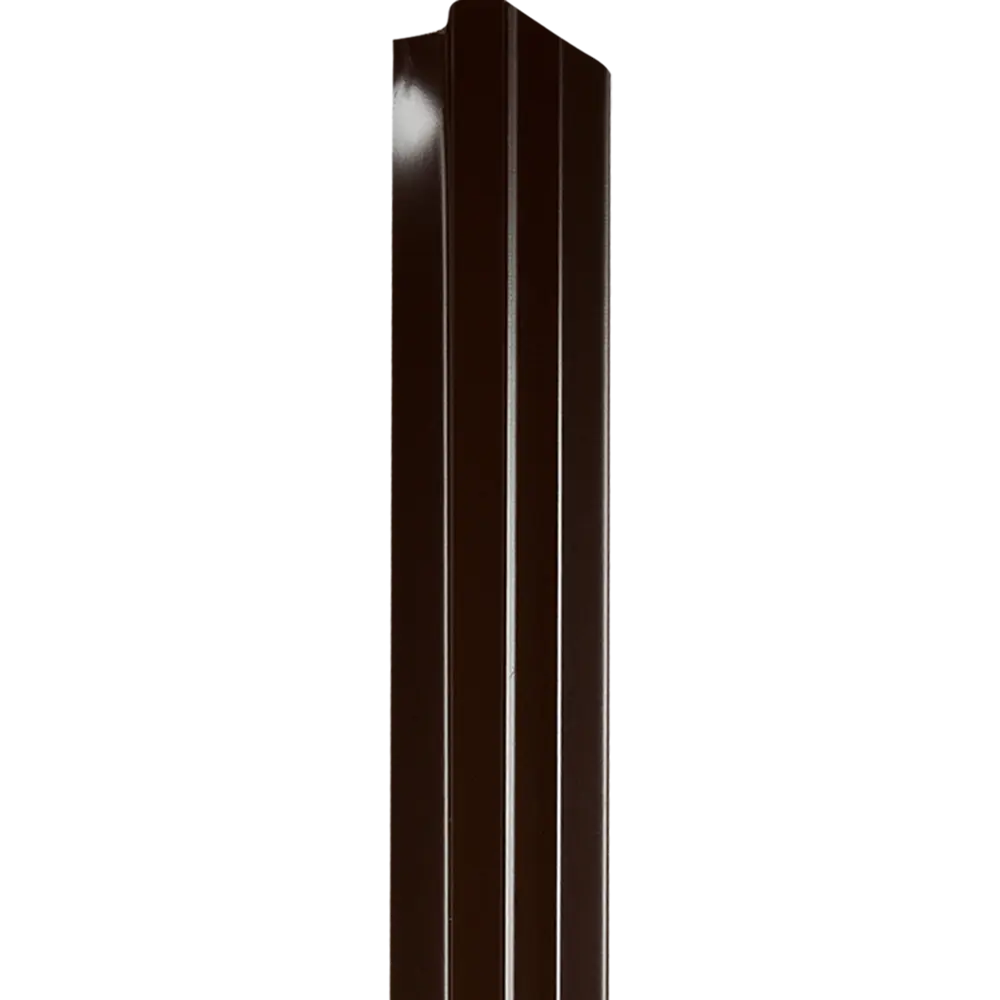 Штакетник ЭКО-М 76мм 1.8 м двухсторонний коричневый Santreyd STLM-2052948