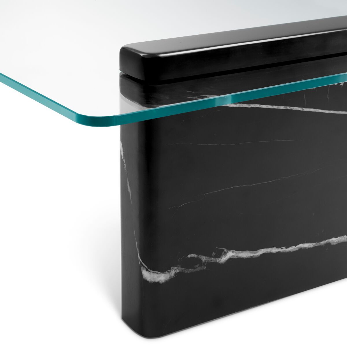 Стеклянный прямоугольный журнальный столик Eichholtz STONECREST ARCH-00007458 - Вид №2