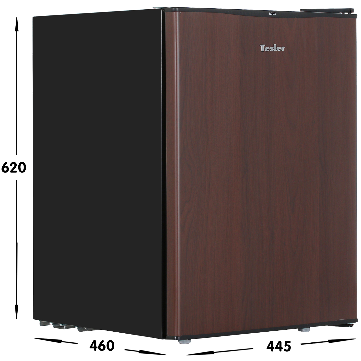 6628493 Холодильник компактный   Tesler RC-73 коричневый STDN-0055520 - Вид №8