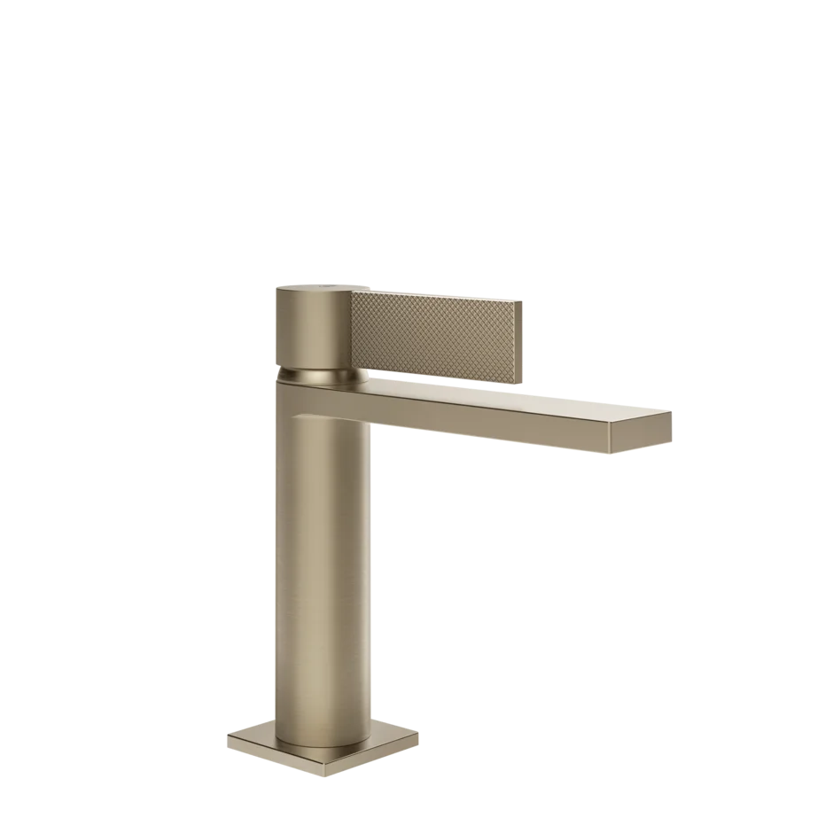 Смеситель для умывальника 73651 149 Gessi Inverso МАТОВЫЙ НИКЕЛЬ FINOX 73651149