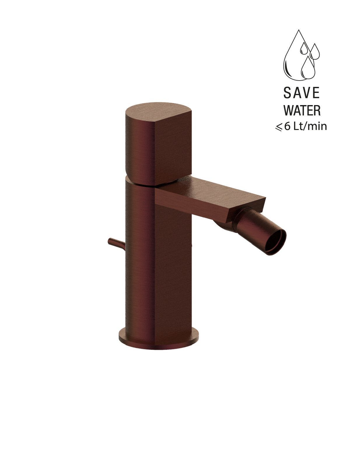 Однорычажный смеситель для биде из нержавеющей стали Rubinetterie Frattini Borgia ARCH-00123972 - Вид №1