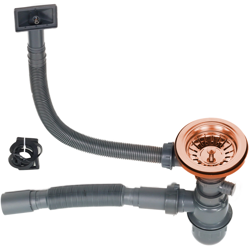 Мойка D5343HC MELANA ProfLine 3,0/220 БРОНЗА врезная прямоугольная D5343HC D5343HC бронза - Вид №1