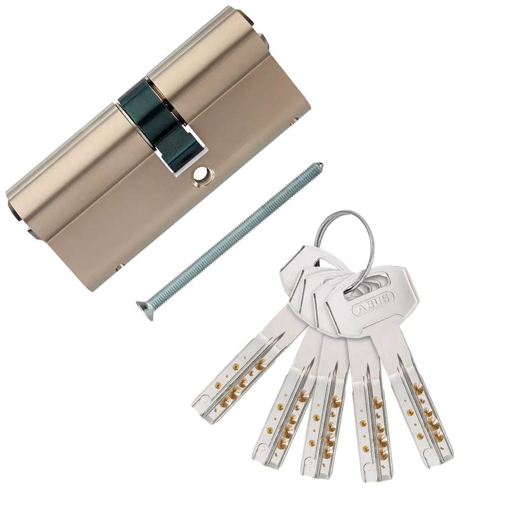 Цилиндр дверной ABUS D12 NIS с защитой от взлома 82732438 D 12 STLM-0034925 - Вид №1