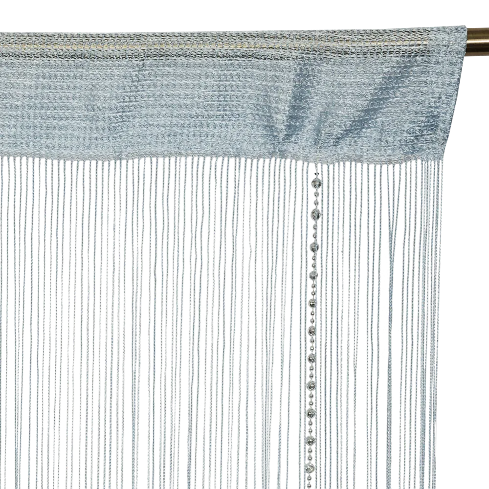 Штора нитяная Inspire «Шар», 150х280 см, цвет серебристый STLM-2199152 - Вид №3