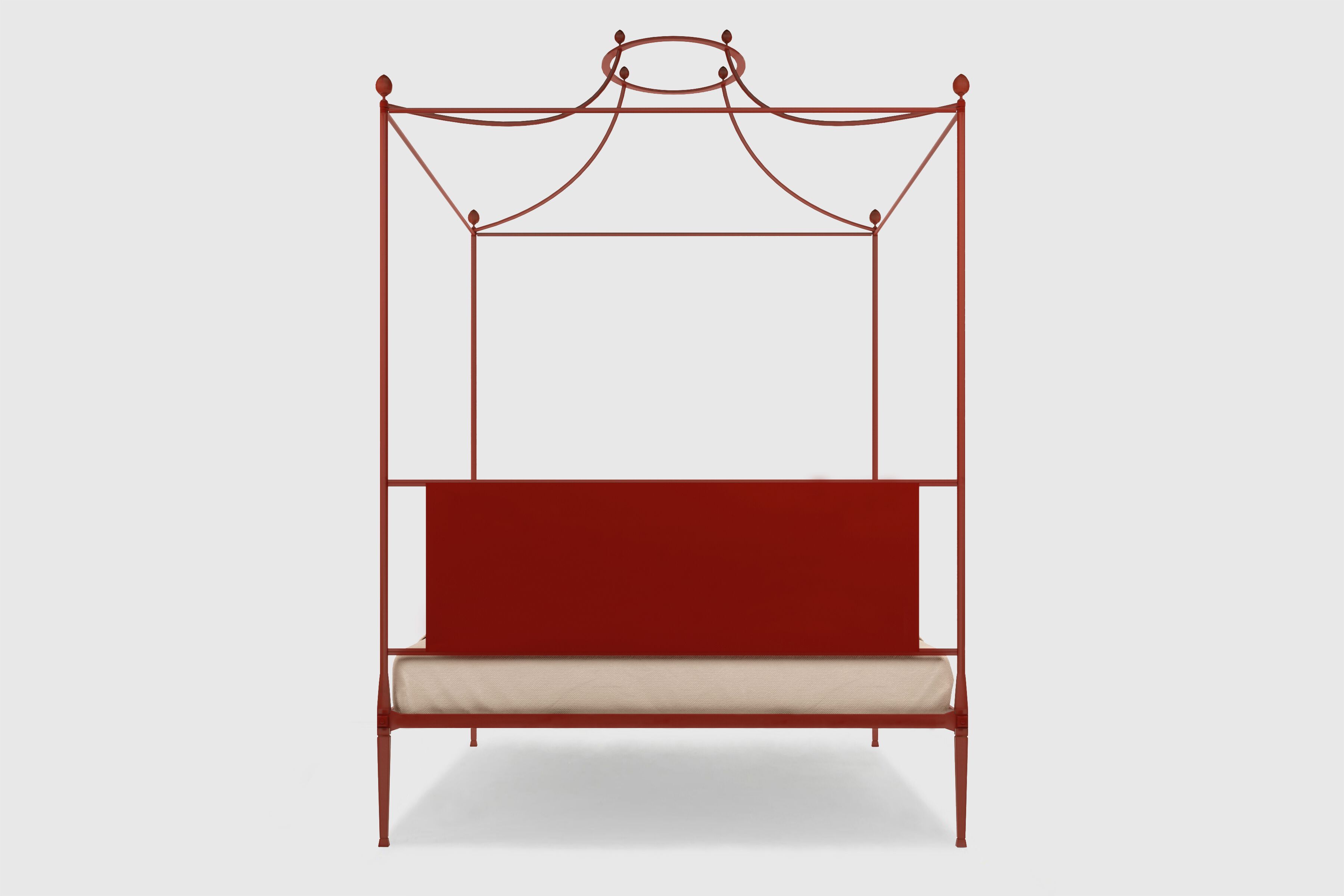 Двуспальная кровать из кованого железа с балдахином Lispi IRINA ARCH-00077645 - Вид №3