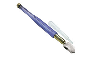 15504353 Роликовый маслянный стеклорез с прозрачной ручкой 032552 SANTOOL