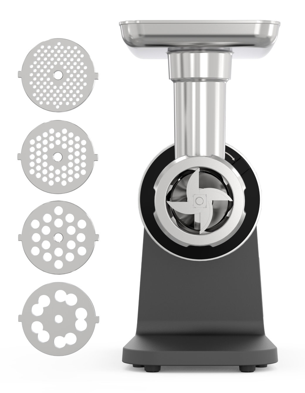 9176135 Мясорубка электрическая TEQQO Grindmaster серый STDN-0012909 - Вид №6