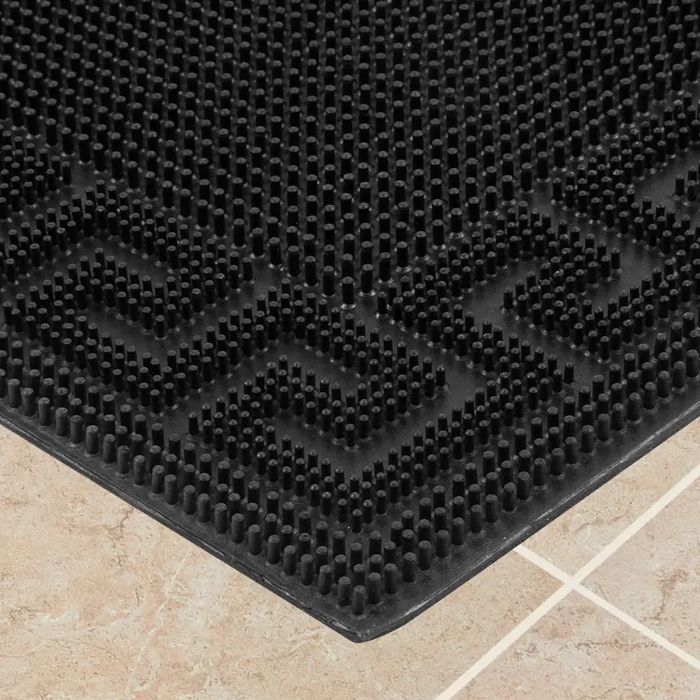 Коврик Inspire Nahel Pin 19 40x60 см резина цвет черный STLM-2036703 - Вид №2