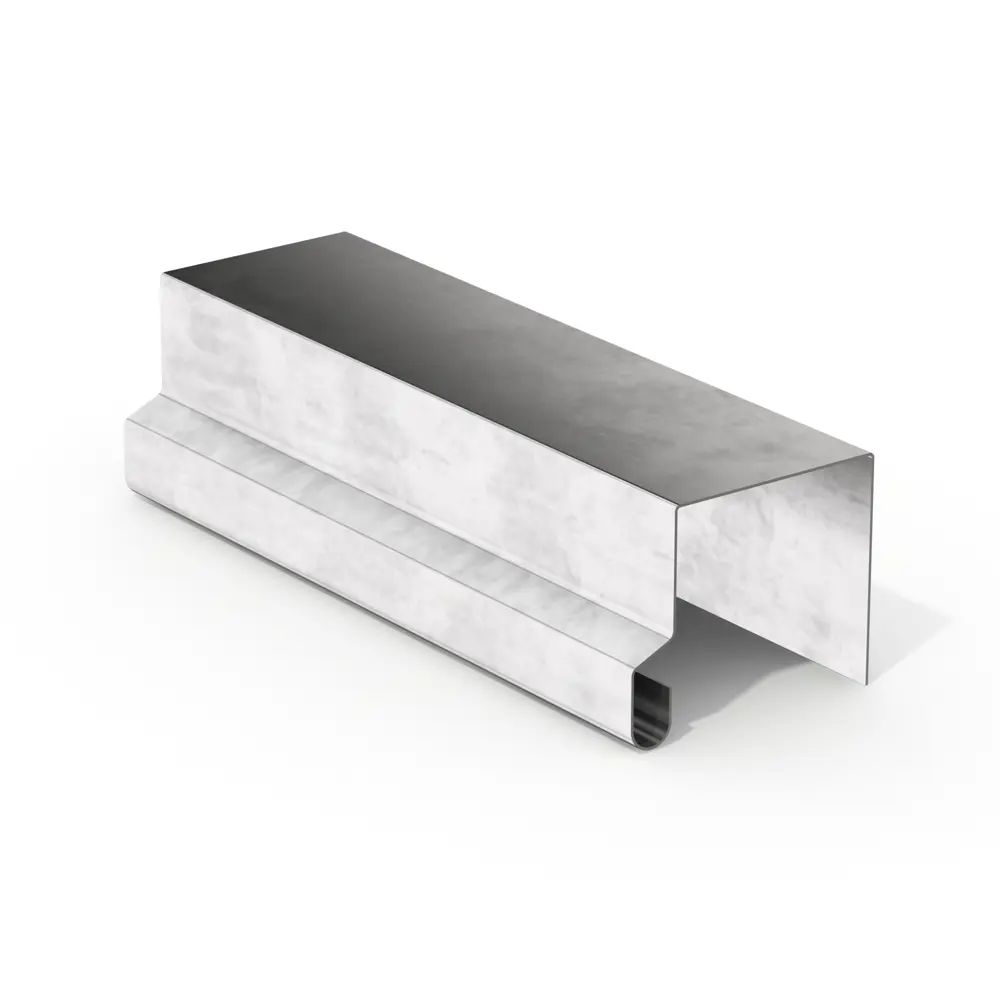 П-планка для профнастила 2 м 0.4 мм RAL 7004 серый ВЕГА STLM-2061899