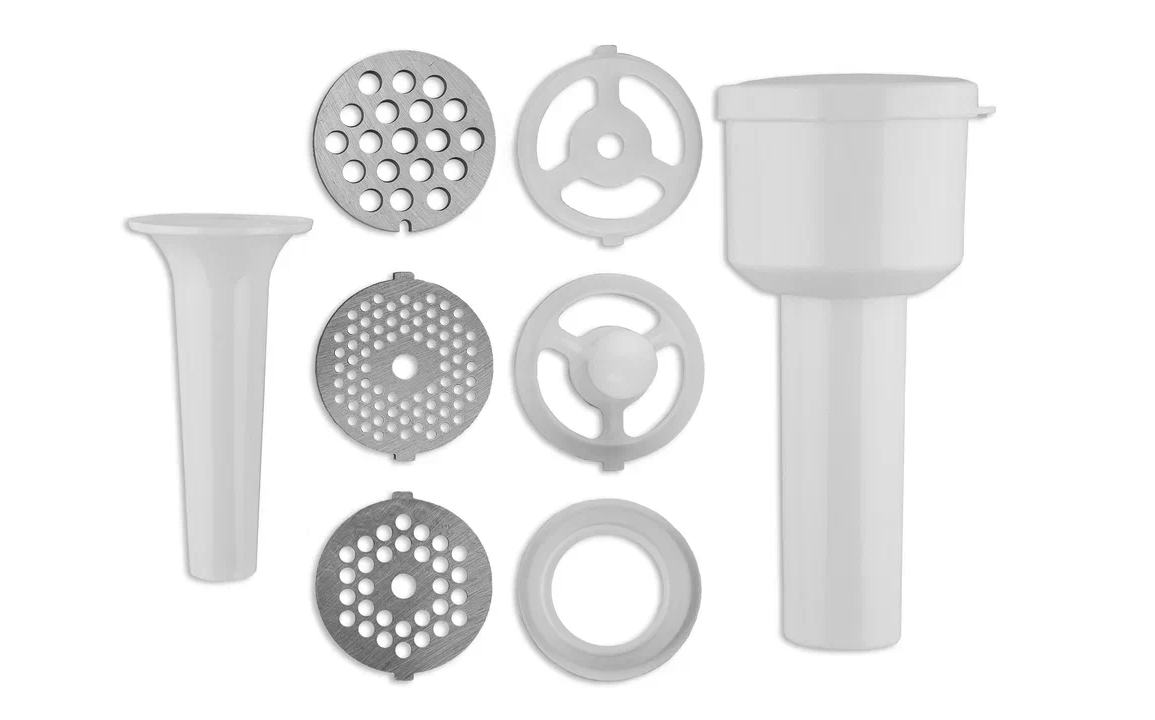 5371095 Мясорубка электрическая Kraft KF-MG1630W белый STDN-0050723 - Вид №4