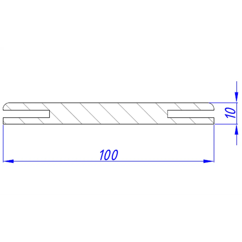 Добор телескопический МАРИО РИОЛИ Астерия 2150×100×10 мм серый жемчуг 82636363 STLM-0032467 - Вид №3