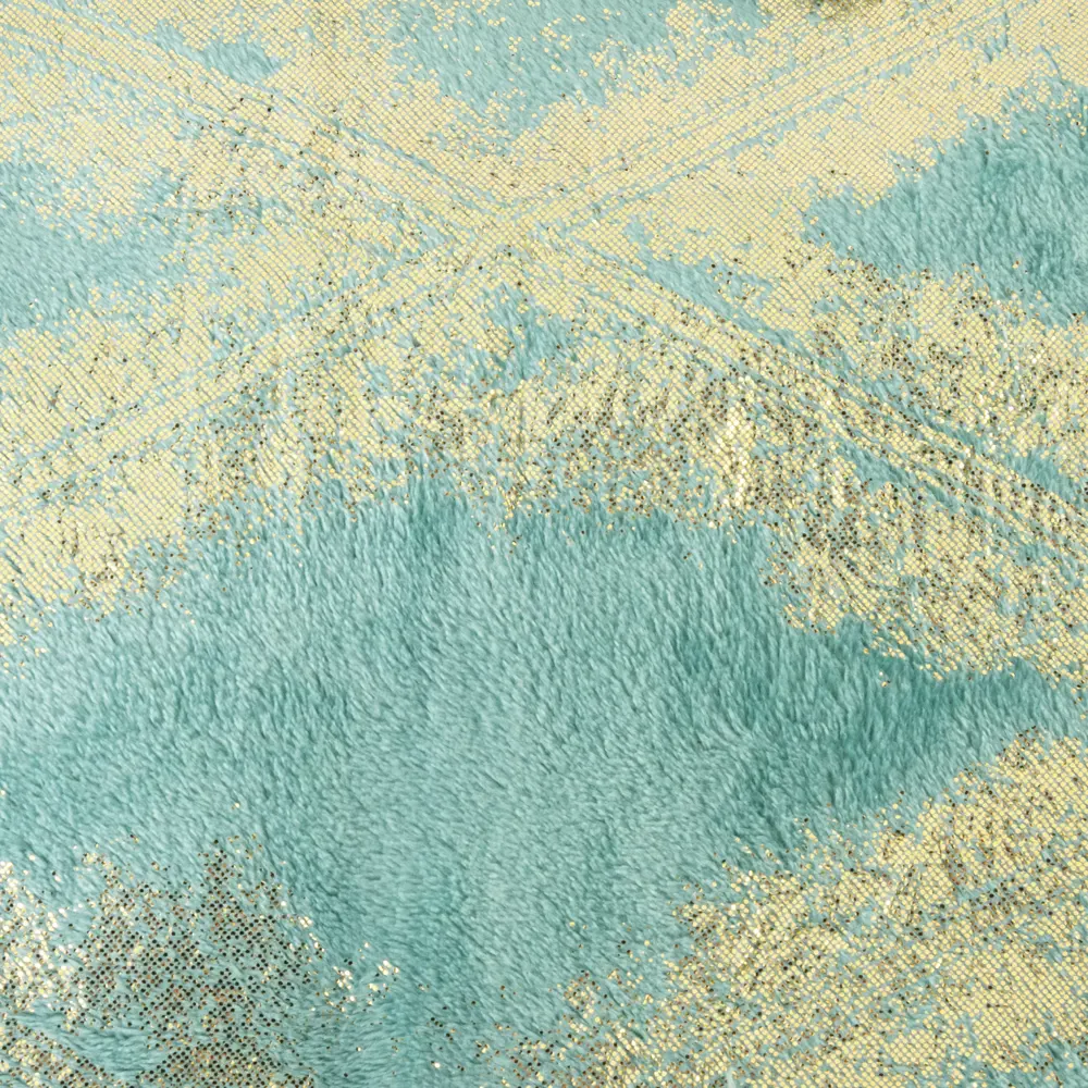 Плед "Avilo" 200x200 см фланель цвет бирюзовый 84876700 STLM-2008760 Santreyd нет - Вид №1