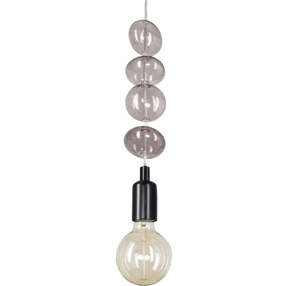 Подвес Avoltri-1 1xE27x60 Вт, цвет дымчатый Eglo STLM-2058192 - Вид №1