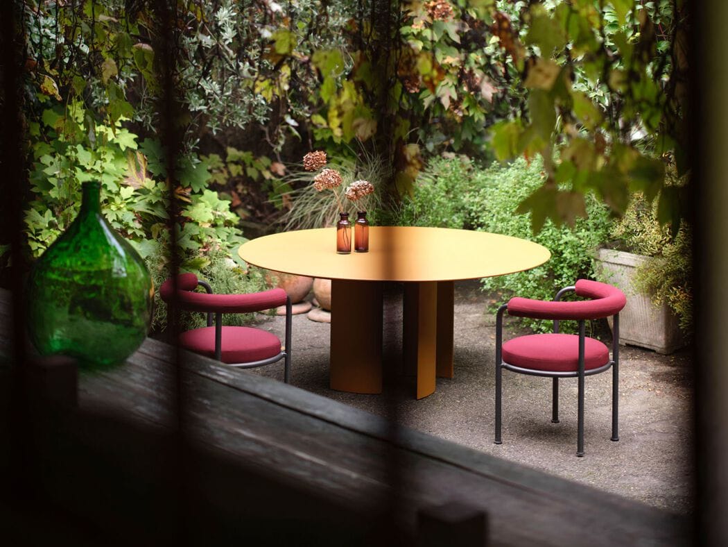 Алюминиевый круглый садовый стол FAST Naca ARCH-00152799 - Вид №5