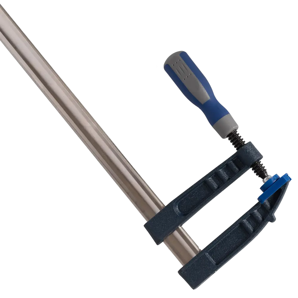 Струбцина F-образная Кобальт 1000 мм - надежная фиксация для профессиональных работ 89374020 STLM-1389337 - Вид №2