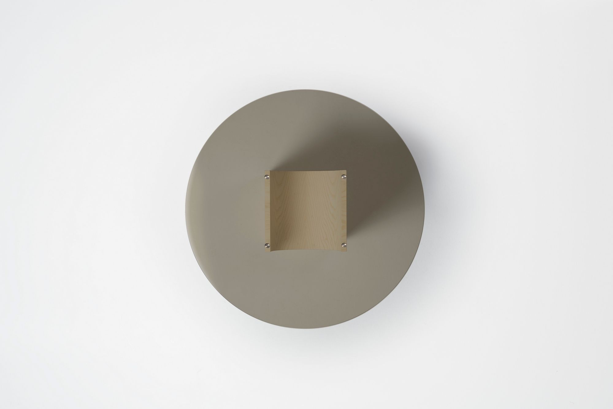 Круглый стол из дерева и стекла SANCAL Vestige ARCH-00028149 - Вид №2