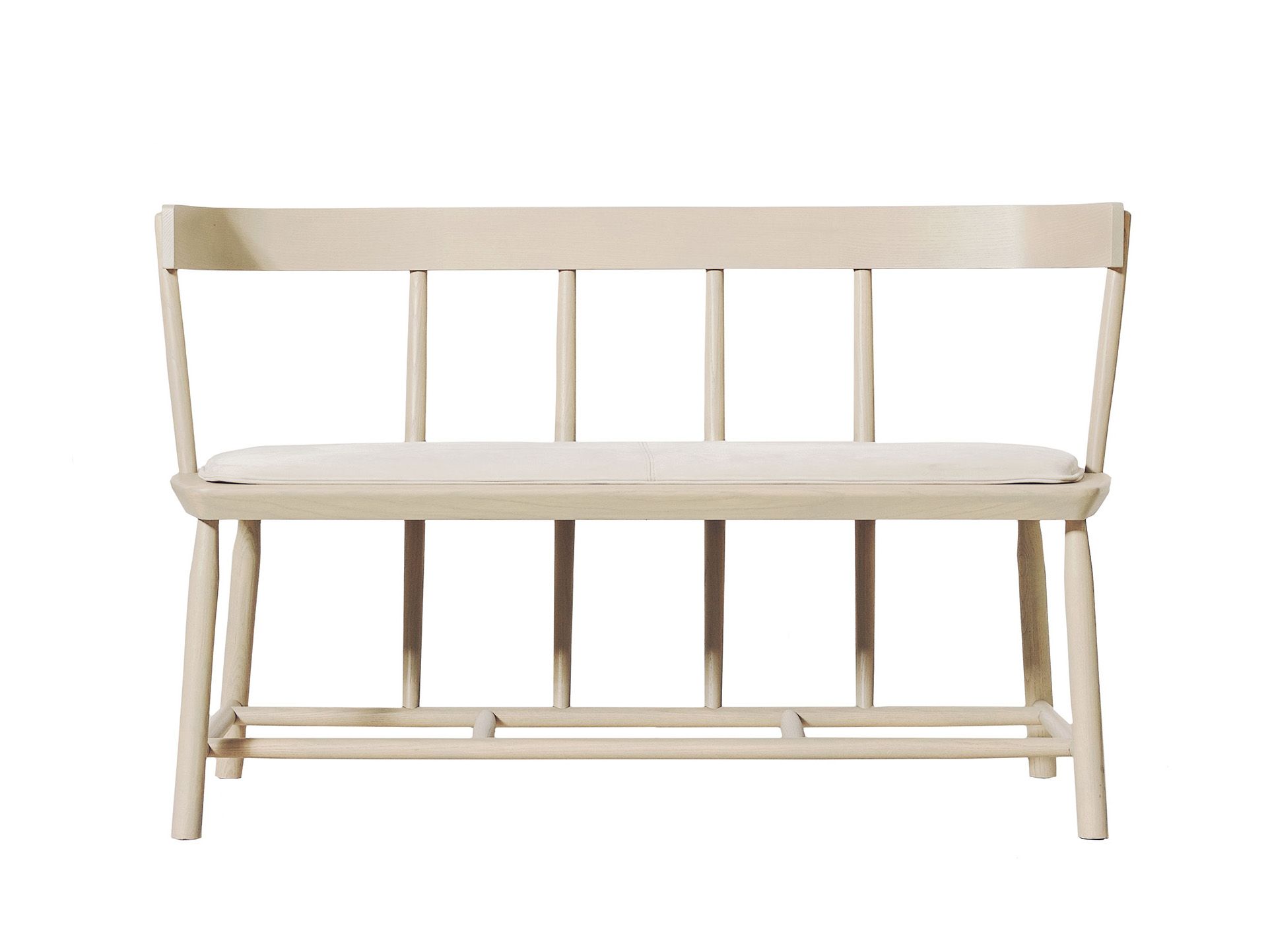 Мягкая скамейка из массива дерева со спинкой Linteloo Oiseau ARCH-00035118 - Вид №3