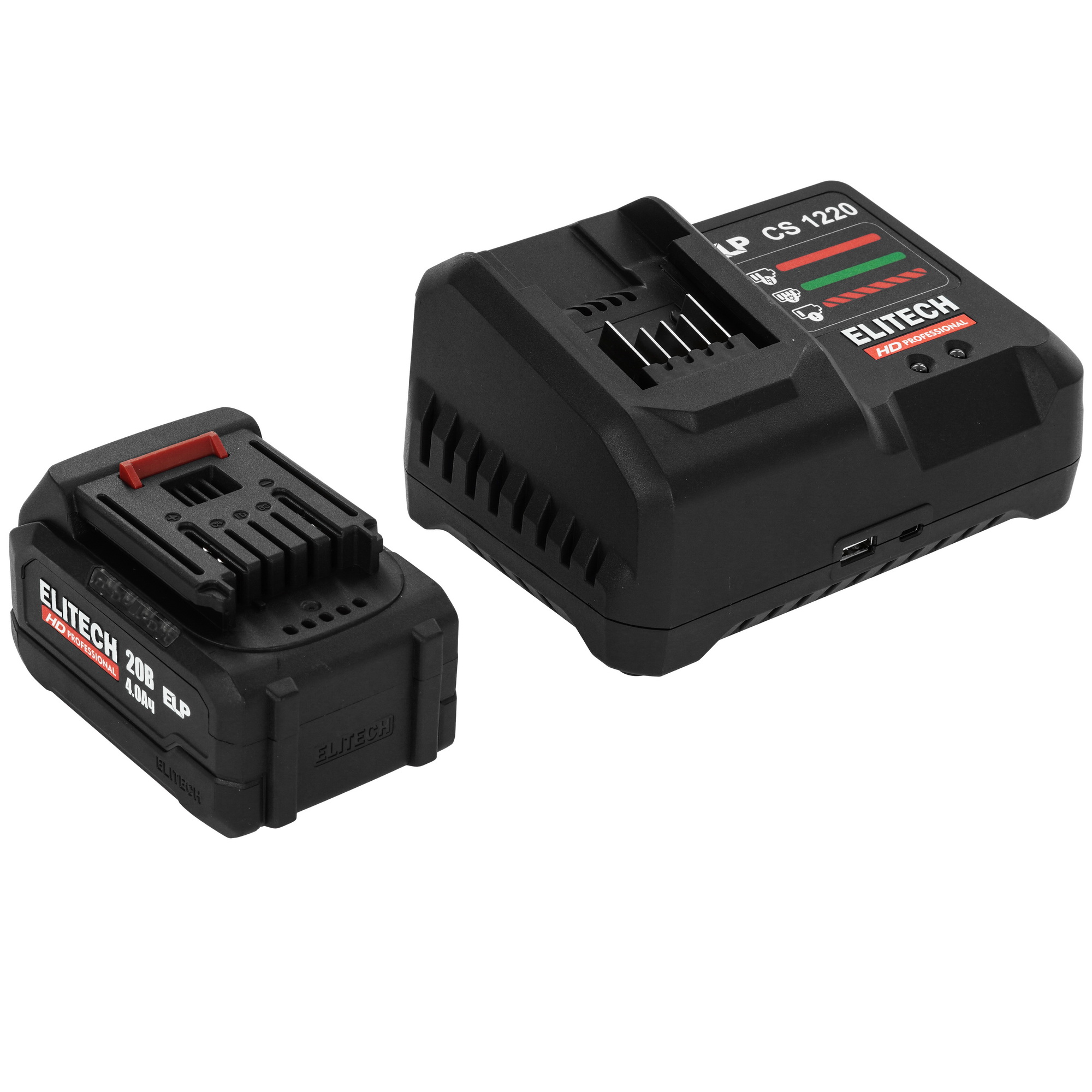 Дрель-шуруповерт Elitech CD 20BL2 9130086 STDN-0013577 - Вид №6