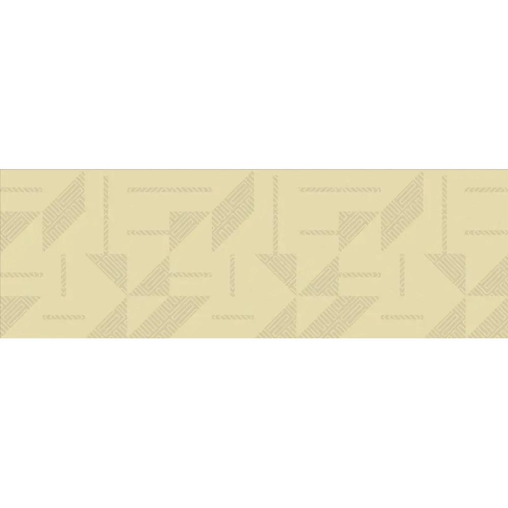 Плитка настенная Керамин Сонет 3Д 75x25 см 1.69 м² цвет бежевый STLM-2115110