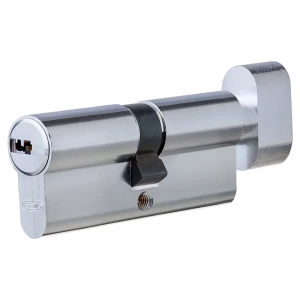 Цилиндр Abus 35х35 мм, ключ/вертушка, цвет никель 82389991 STLM-2167610