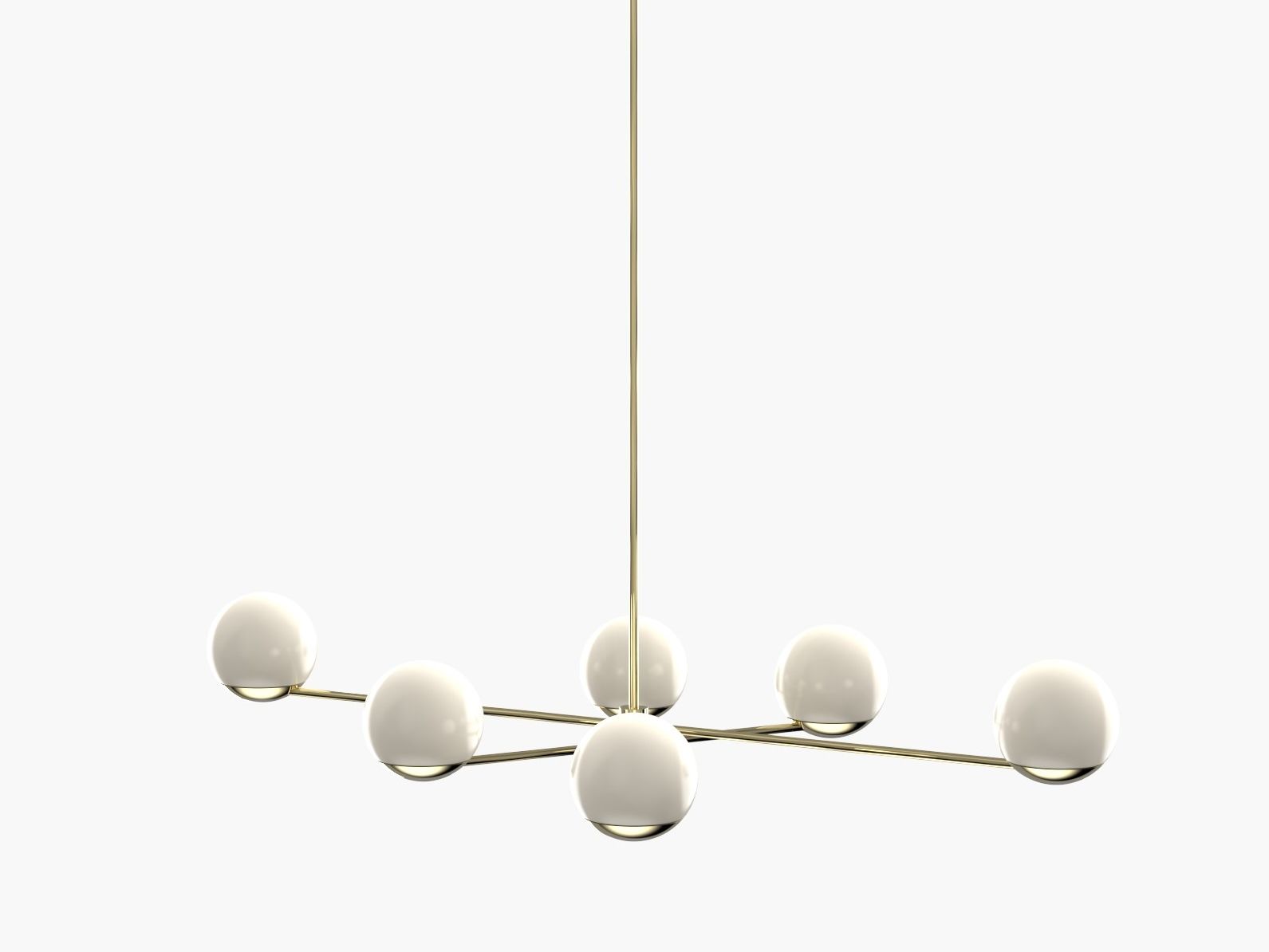 Светодиодный потолочный светильник ручной работы Cameron Design House Мяч и обруч ARCH-00124294