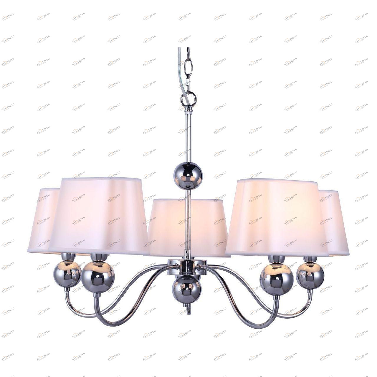 Подвесная люстра Arte Lamp A4012LM-5CC ARTE LAMP ДИЗАЙНЕРСКИЕ 187643 Белый 