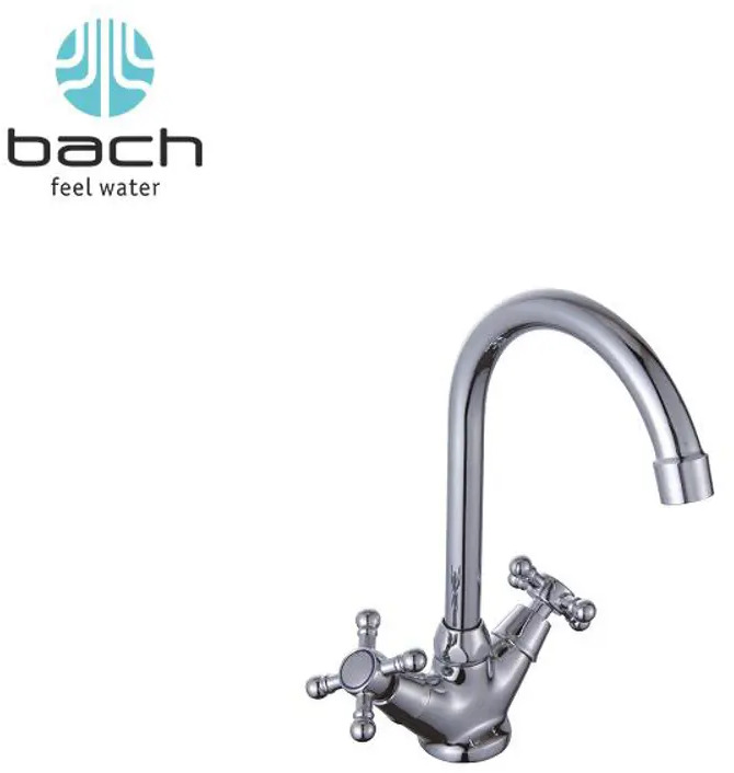 90337802 Смеситель для кухни Bach цвет хром 07104 STLM-0190240