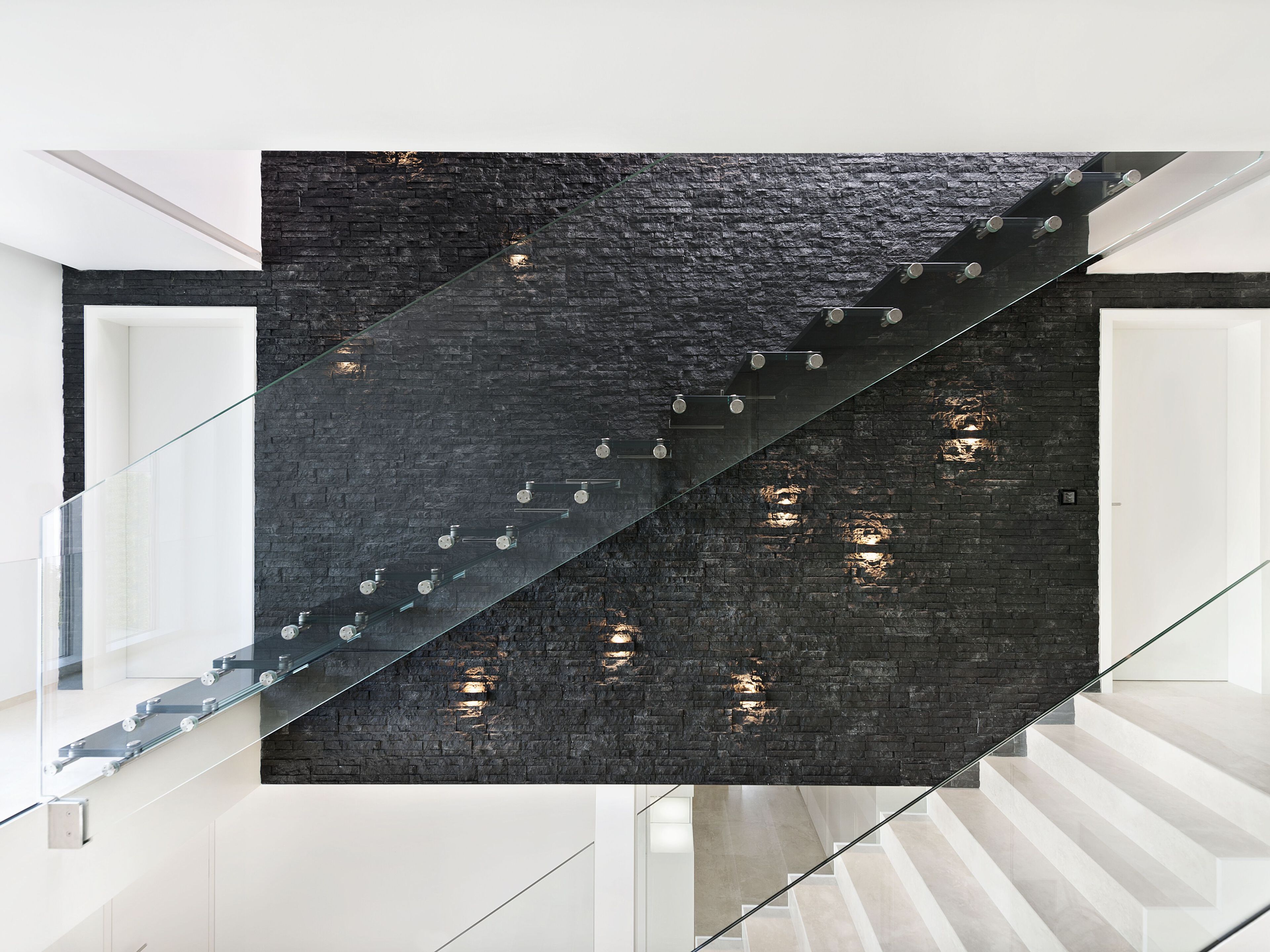 Прямая лестница из стекла Siller Treppen Mistral ARCH-00094371