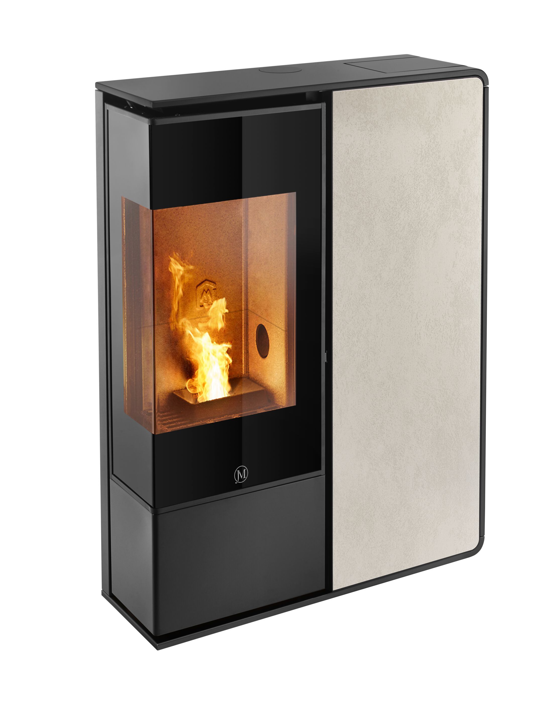 Угловая пеллетная печь с Wi-Fi класса A+ Jolly Mec воздушные системы ARCH-00031959 - Вид №1