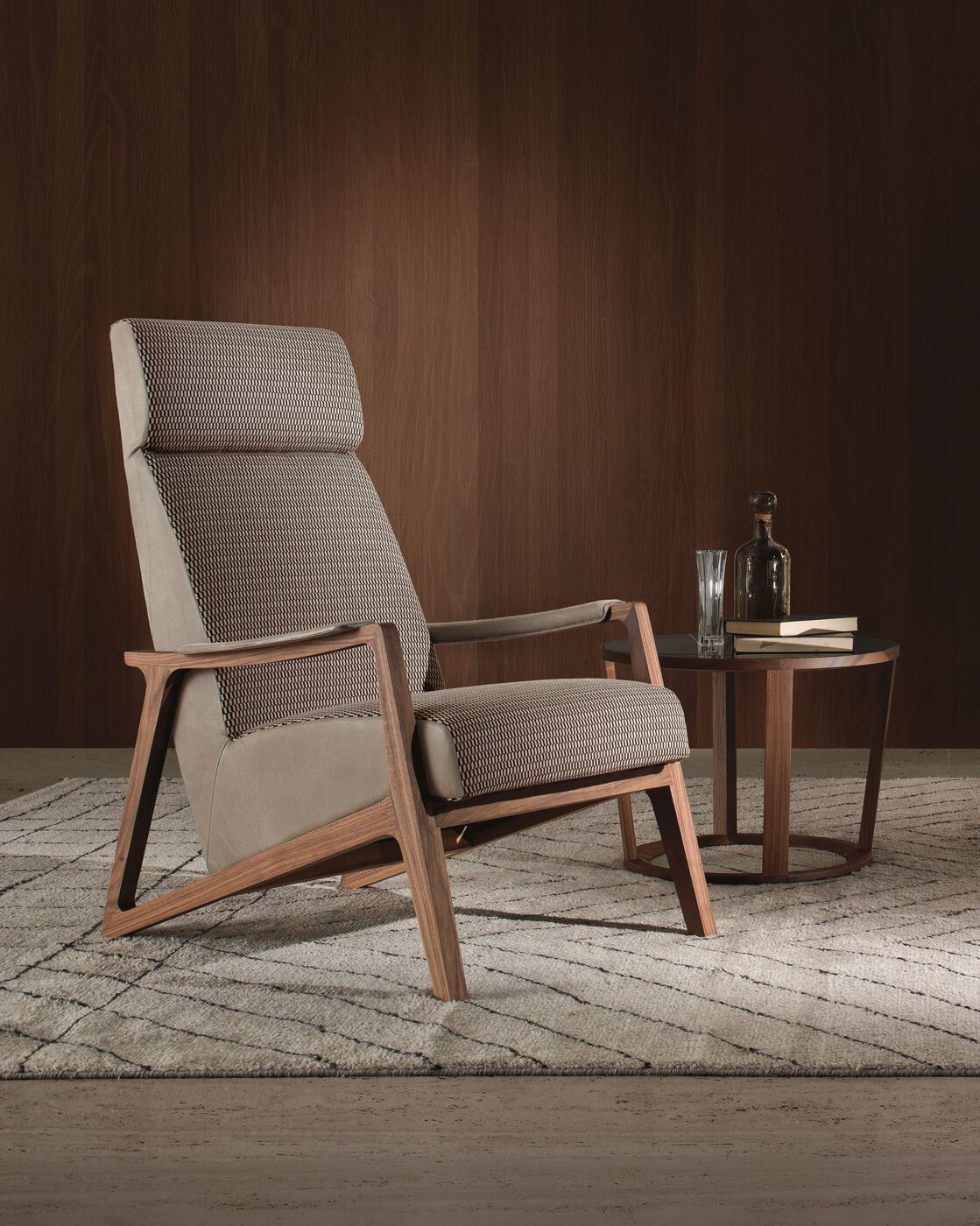 Кожаное кресло с подлокотниками i 4 Mariani BARLEY ARCH-00033893 - Вид №4