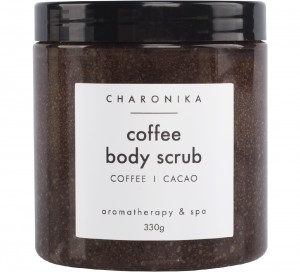 549703 Скраб соляной "Coffee body scrub (coffee/cacao)", 250 мл Charonika