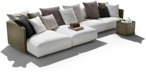 Flexform 4-местный уличный диван из ткани Eddy