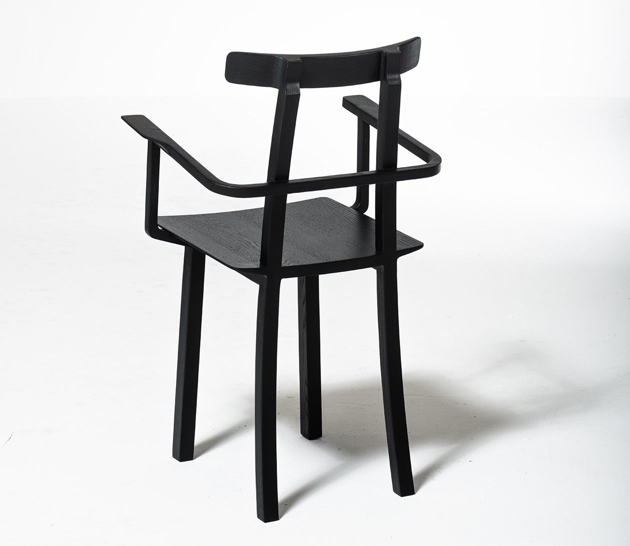 Деревянный стул с подлокотниками Woak нерва ARCH-00039000 - Вид №3