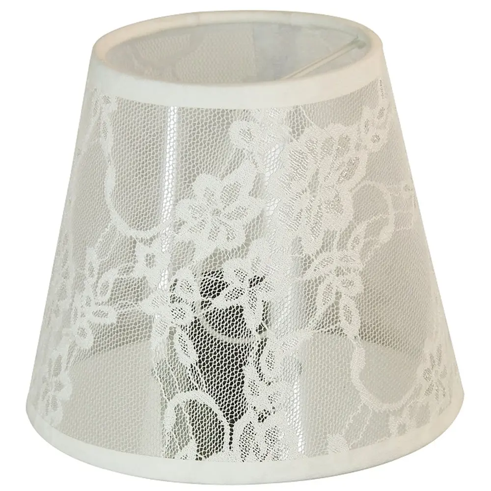 Абажур Lace white, клипса LAMPLANDIA STLM-2197159
