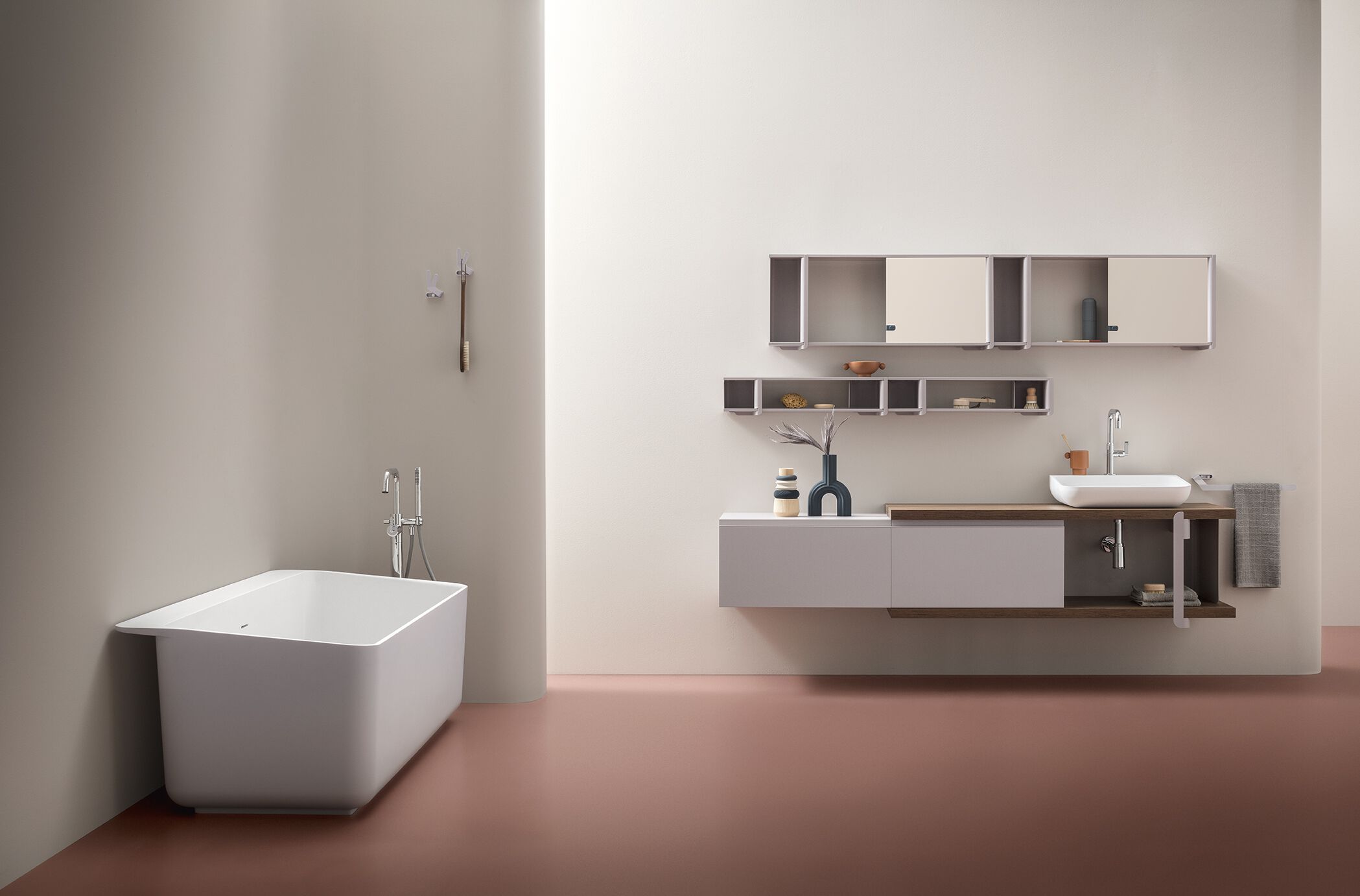 Подвесной умывальник с ящиками ARBLU Тюльпан ARCH-00048149 - Вид №11