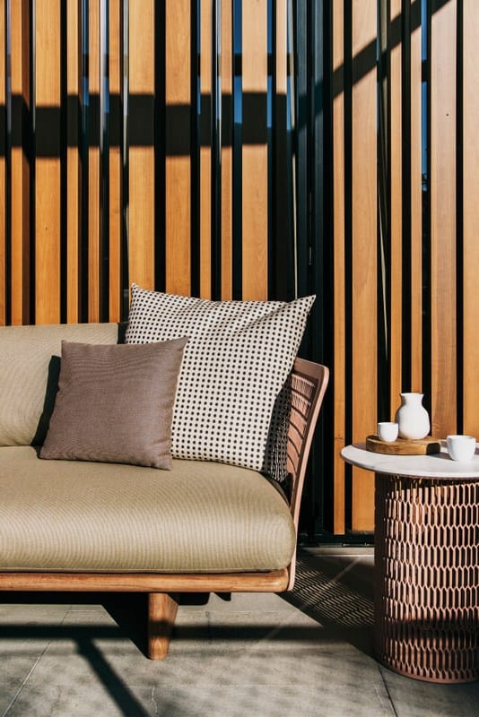 Ткань мягкая Садовая спальная кровать Kettal сетка ARCH-00098965 - Вид №4