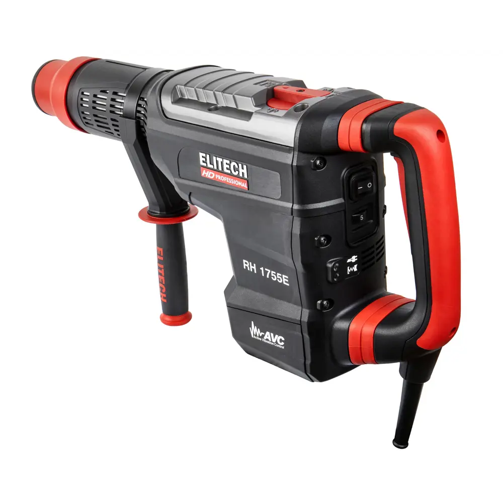 Перфоратор сетевой SDS-max Elitech HD RH 1755E, 1700 Вт, 19 Дж STLM-2051220 - Вид №3