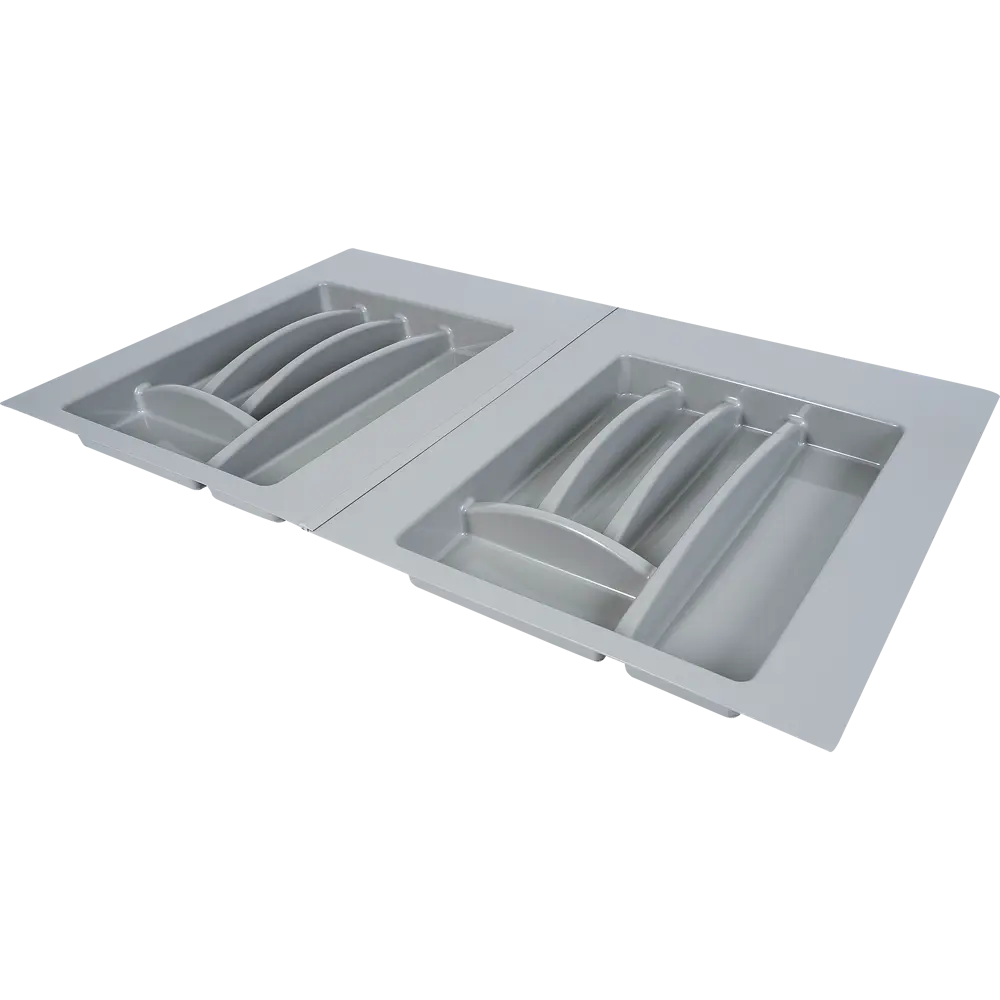 Лоток в базу 800 мм пластик, 2 шт., пластик, цвет серый Santreyd STLM-2103709