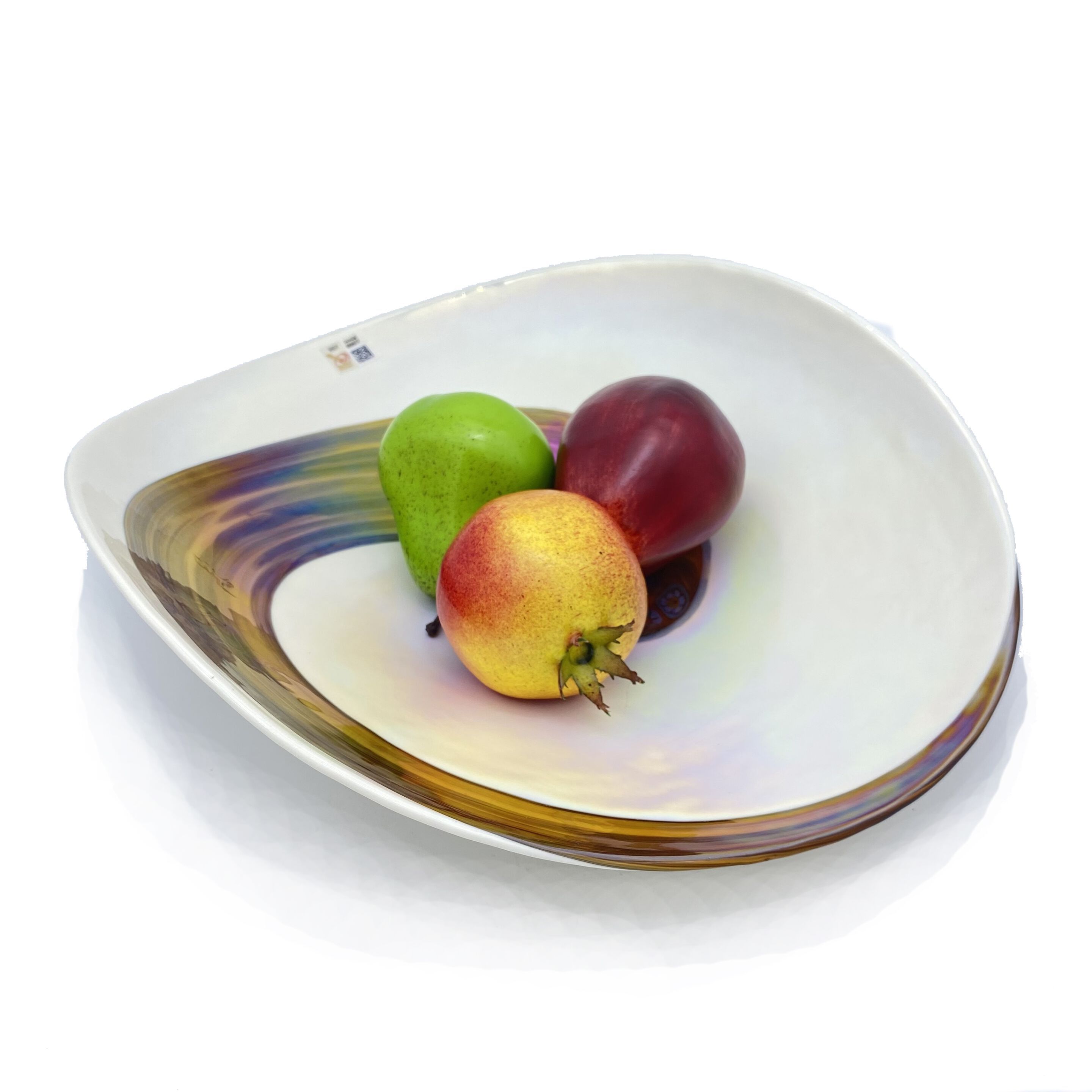 Тарелка для фруктов из муранского стекла ручной работы YourMurano Decorative Plates ARCH-00109072 - Вид №2