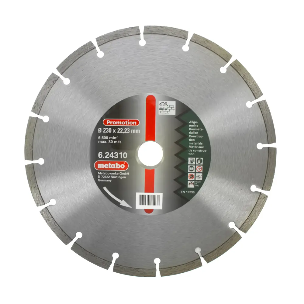 Диск алмазный по бетону Metabo DT3703 230x22.23 мм STLM-2145210