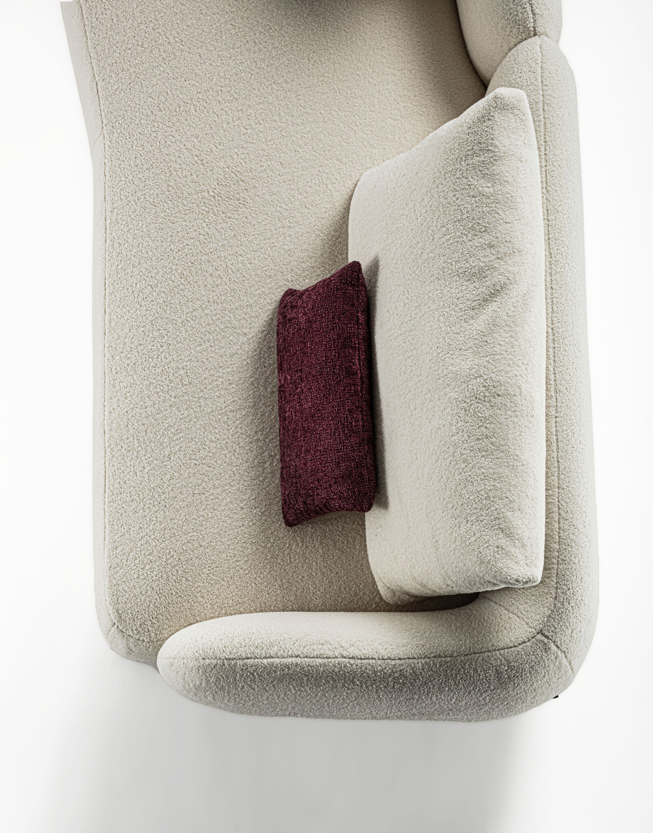 Съемная ткань изогнутый диван GRUPPO FOX день Фокса ARCH-00117571 - Вид №3