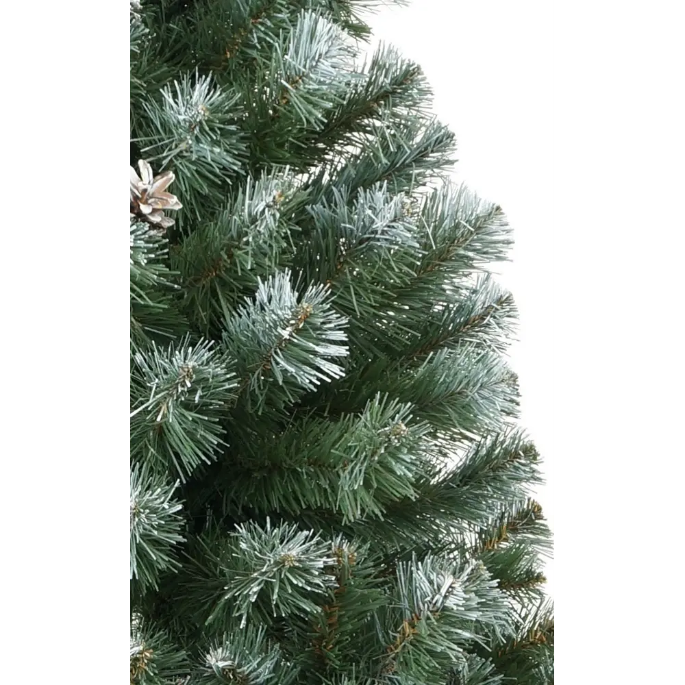 Ель новогодняя искусственная Альпийская заснеженная 210 см MOROZCO STLM-2029750 - Вид №1