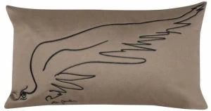 Roche Bobois Прямоугольная подушка со съемным чехлом из ткани Jean cocteau