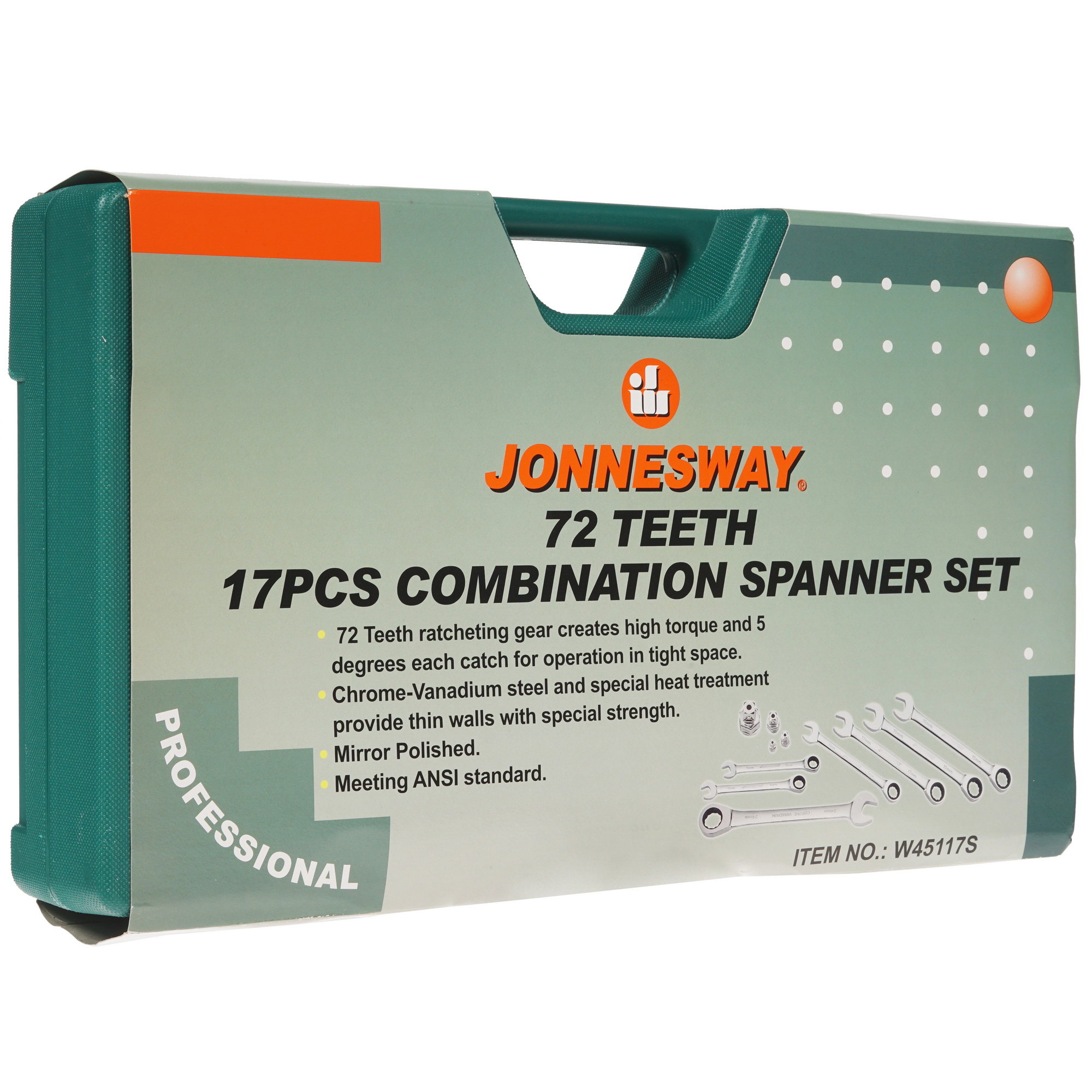 Набор ключей Jonnesway W45117S 8185418 STDN-0024552 - Вид №4