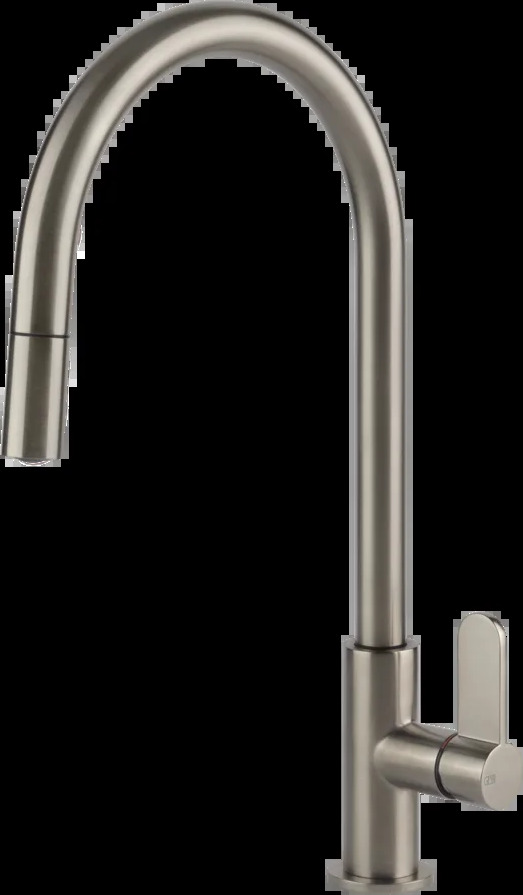Смеситель для раковины 60077 149 Gessi Helium МАТОВЫЙ НИКЕЛЬ FINOX