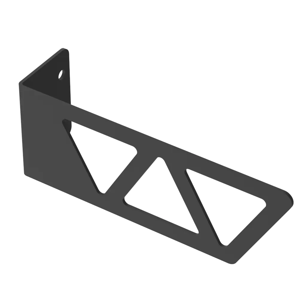 Выдвижная штанга боковая 18x6.5x4.9 см KONSENSA сталь цвет черный STLM-2176619 - Вид №1