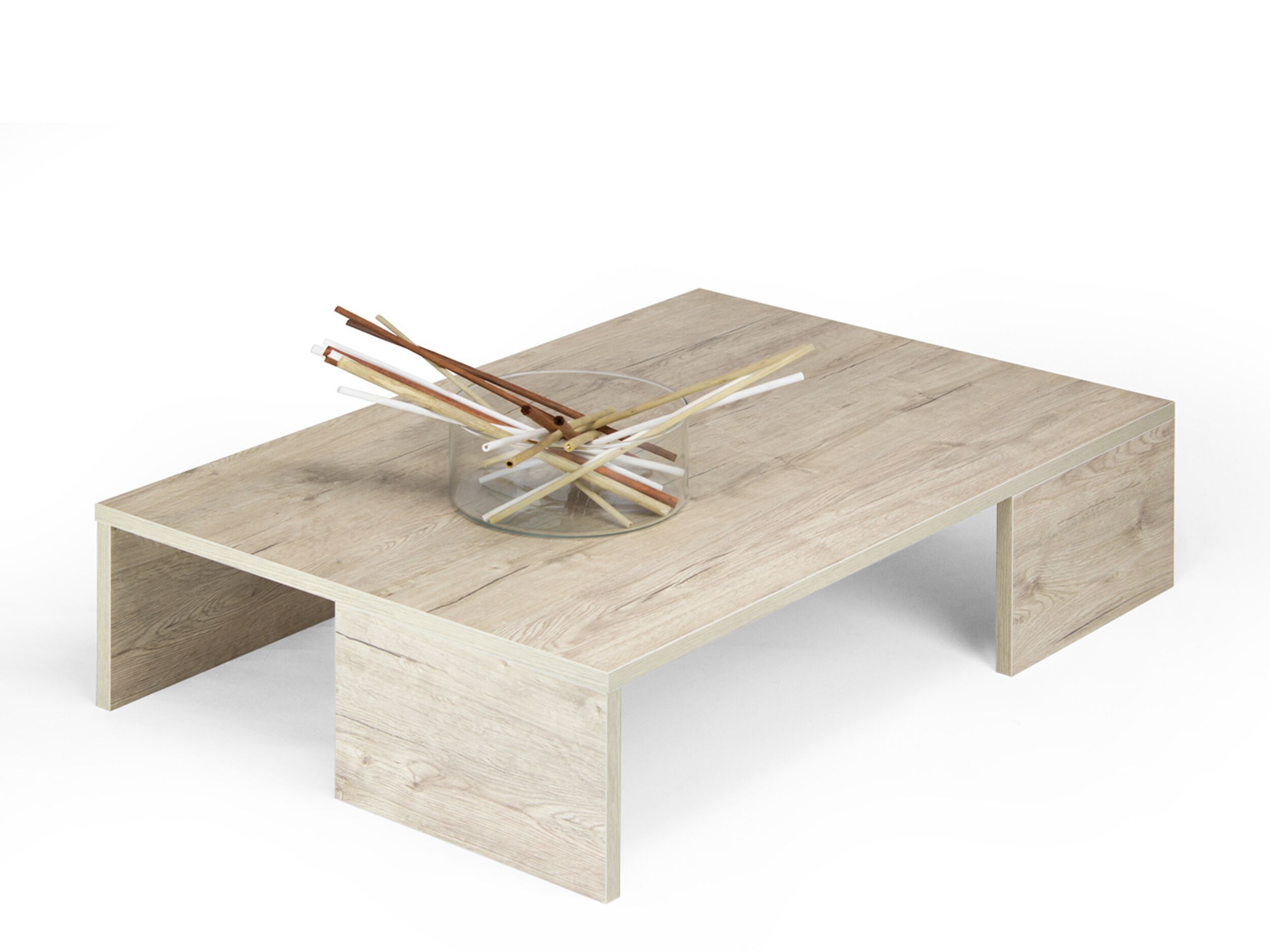 Низкий прямоугольный журнальный столик из меламиновой ткани Mobili Fiver Rachele ARCH-00088379 - Вид №8