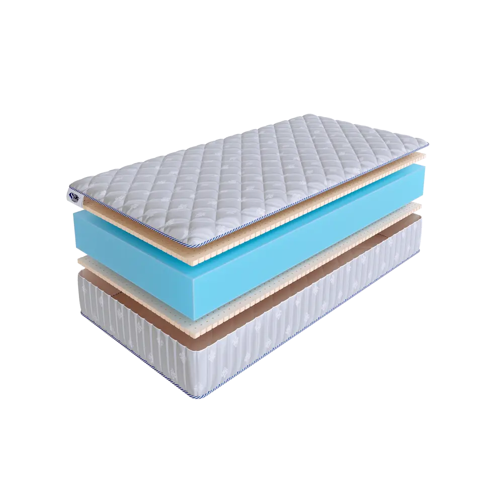 Матрас SkySleep FLEX Double Latex 22 65x190 см беспружинный, детский, ортопедический, латексный